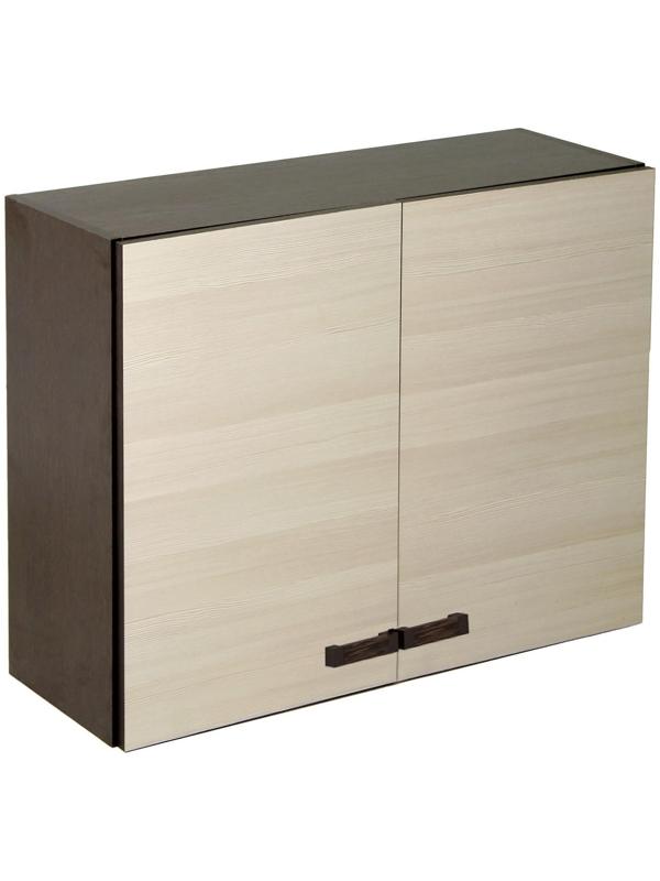 Шкаф навесной в800 Мальва, 800х290х626, Венге/Лоредо