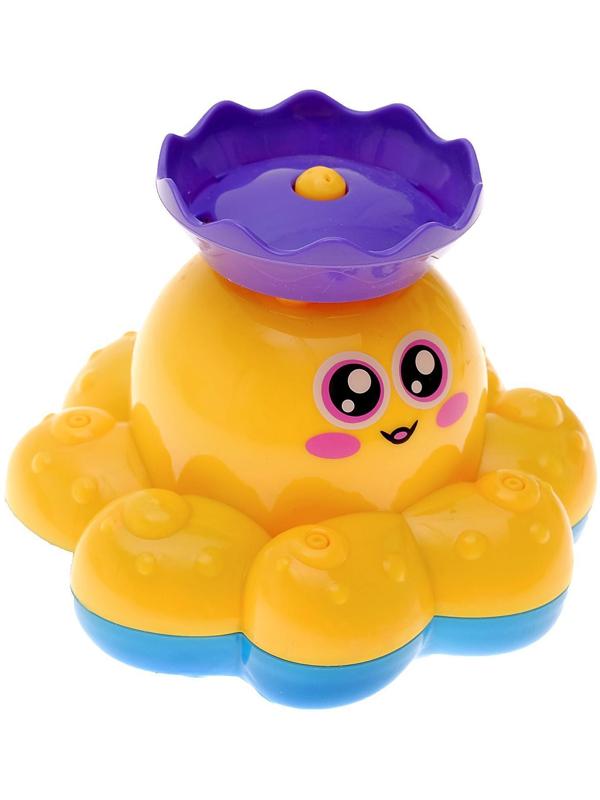 Игрушка для игры в ванне «Осьминожка», фонтанчик, цвет МИКС