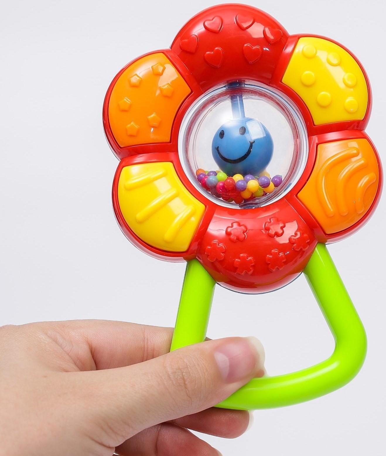 Погремушка «Ромашка», цвет МИКС