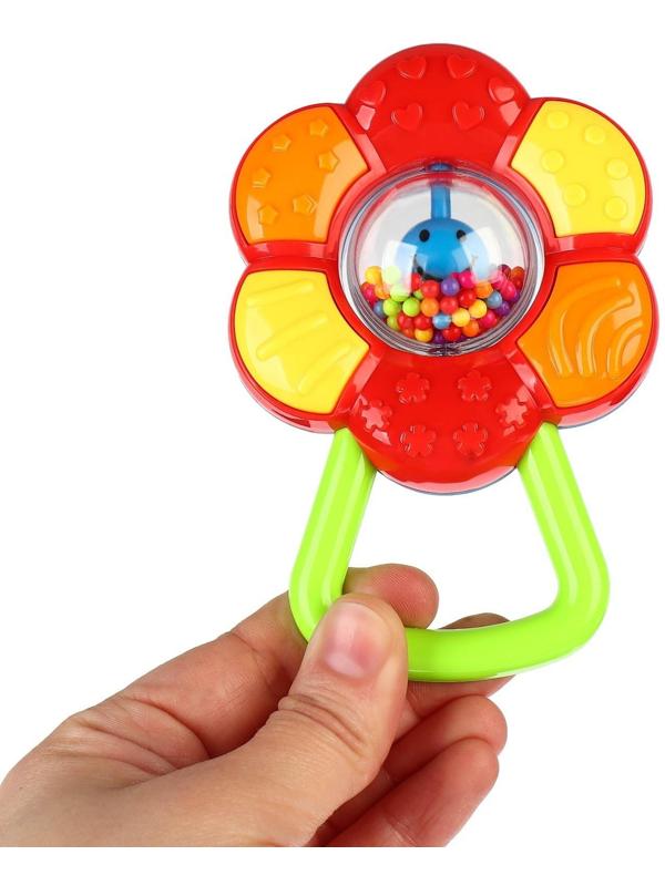 Погремушка «Ромашка», цвет МИКС