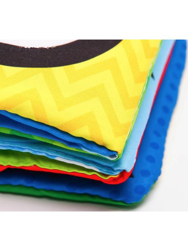 Мягкая книжка-бортик на кроватку «Наше чудо», 14 х 14 см, с шуршалкой