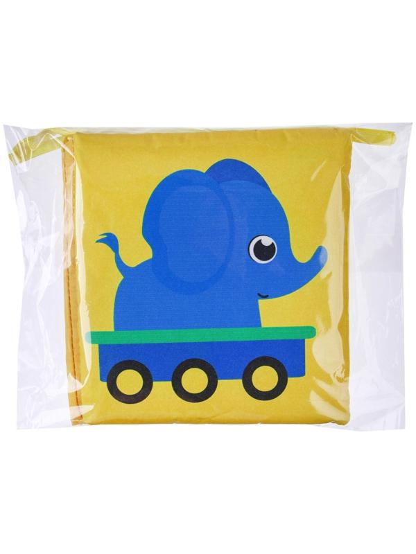 Мягкая книжка-бортик на кроватку «Паровозик», 14 х 14 см, с шуршалкой