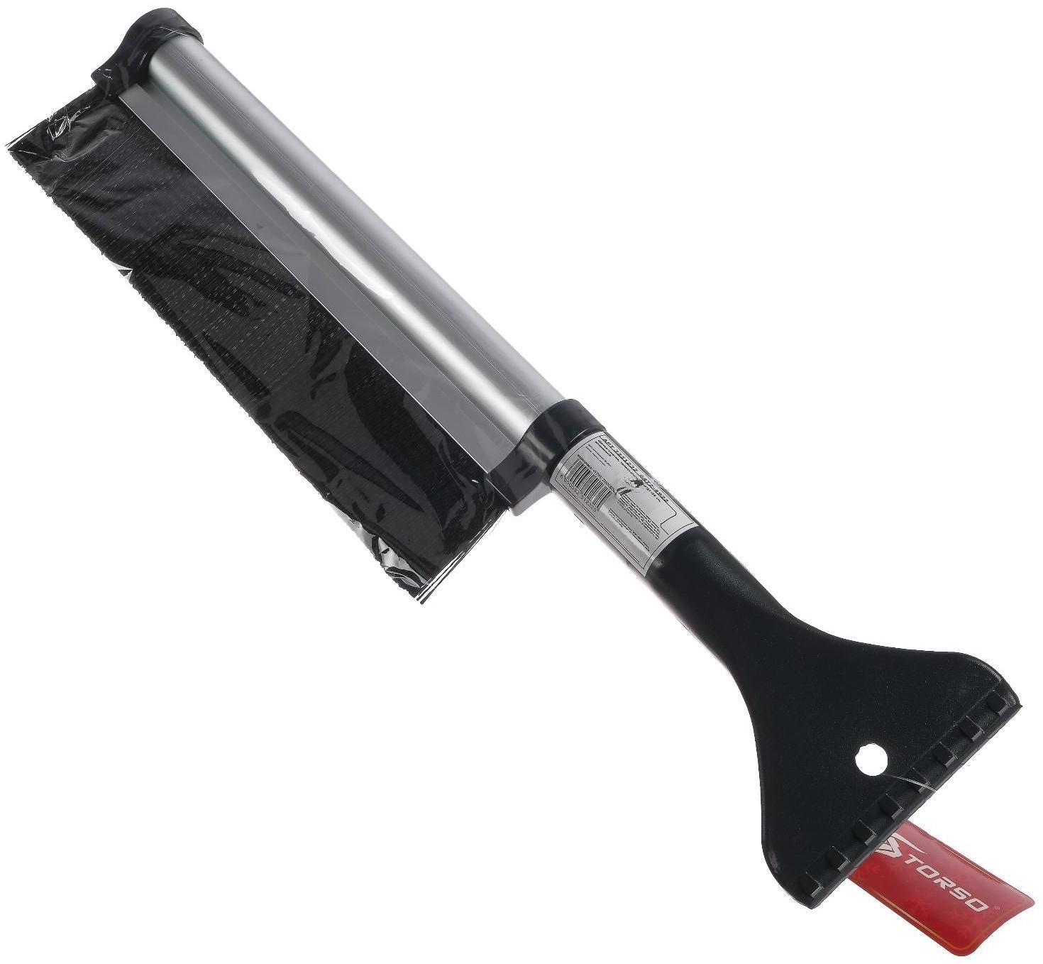 Щетка-сметка TORSO, телескопическая 43-65 см, алюминий