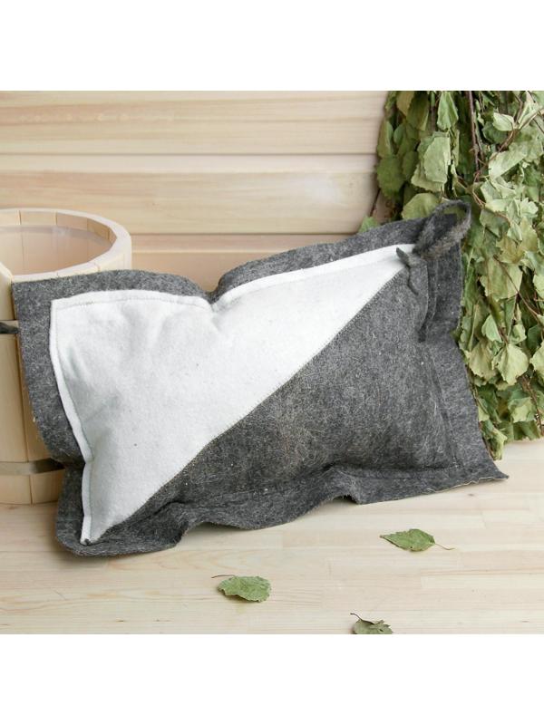 Подушка комбинированная, войлок, 50×33см