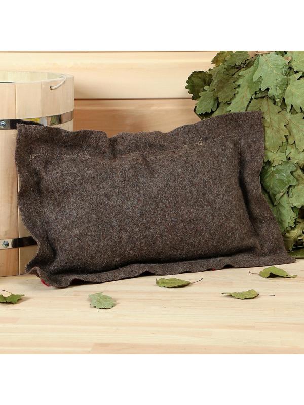 Подушка комбинированная, войлок, 50×33см