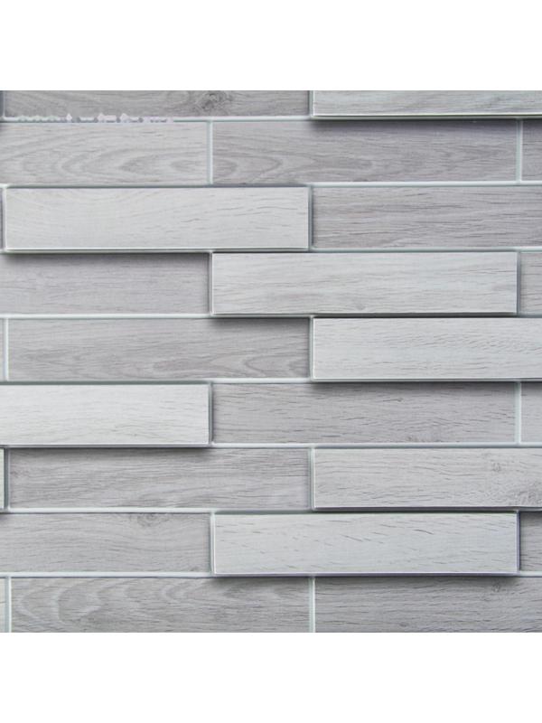 Панель ПВХ Паркет Дуб беленый 980*480