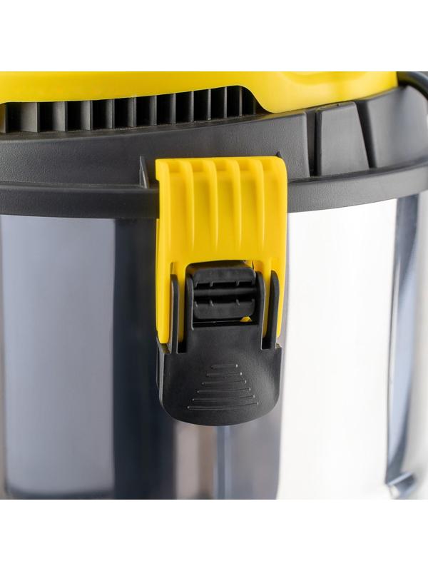 Строительный пылесос Kolner KVC 1700 S, 1700Вт, объем бака 25л