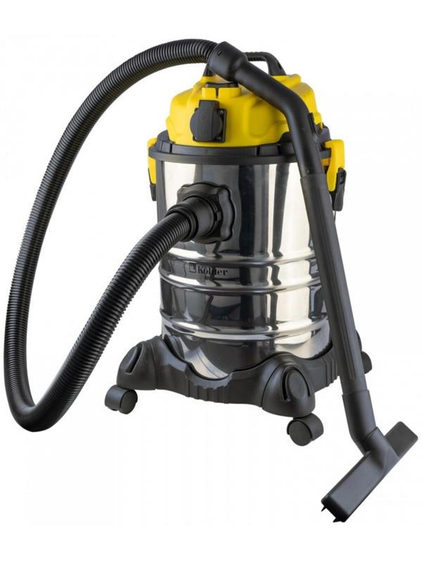 Строительный пылесос Kolner KVC 1700 S, 1700Вт, объем бака 25л
