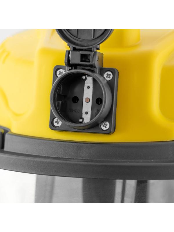 Строительный пылесос Kolner KVC 1700 S, 1700Вт, объем бака 25л