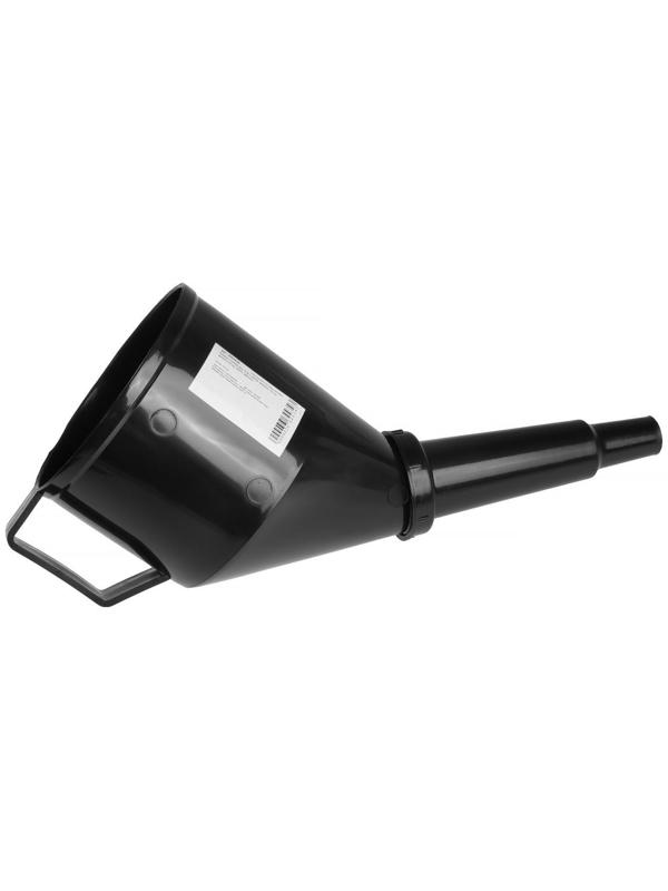 Воронка TORSO Для ГСМ с сеткой, диаметр 12 см, высота 27 см, МИКС