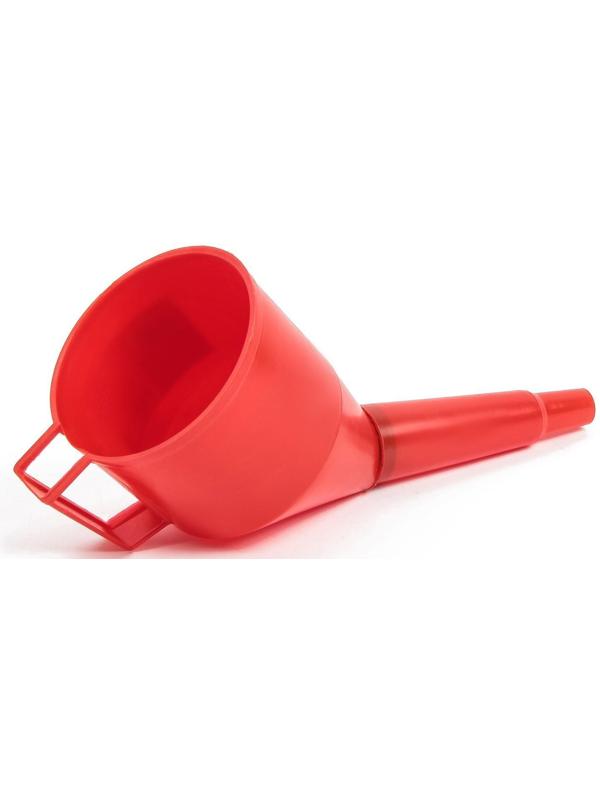 Воронка TORSO Для ГСМ с сеткой, диаметр 12 см, высота 27 см, МИКС