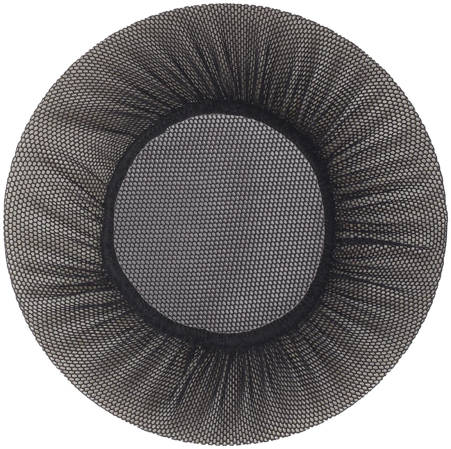 Сеточка для волос на пучок, набор 5 шт, цвет чёрный