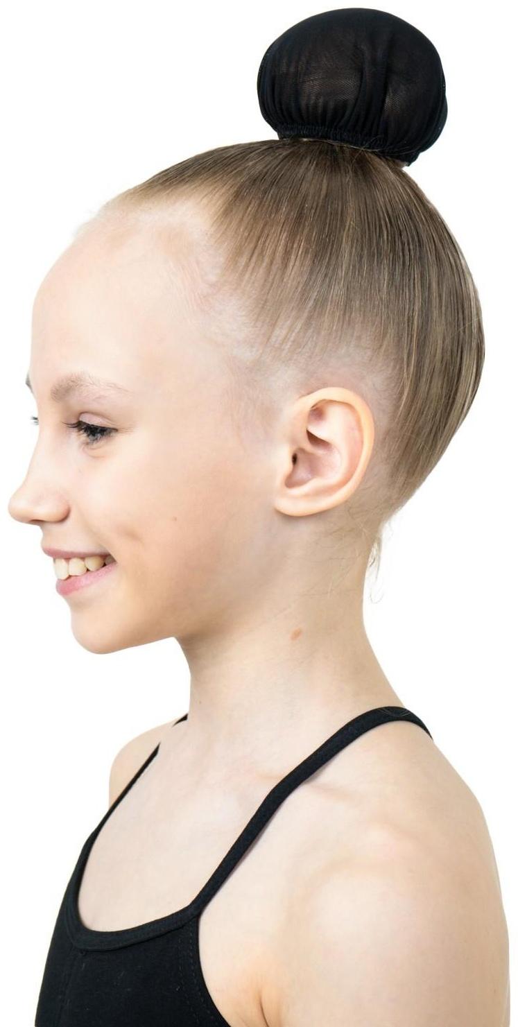 Сеточка для волос на пучок, набор 5 шт, цвет чёрный