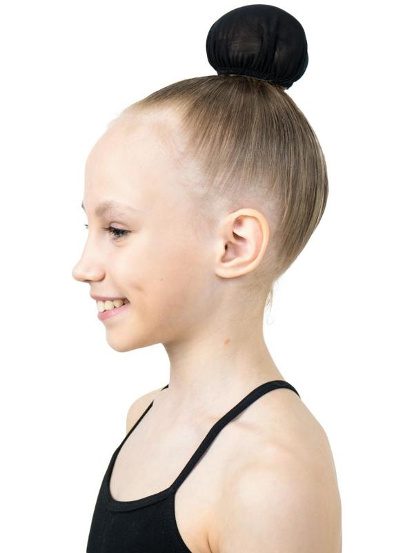 Сеточка для волос на пучок, набор 5 шт, цвет чёрный