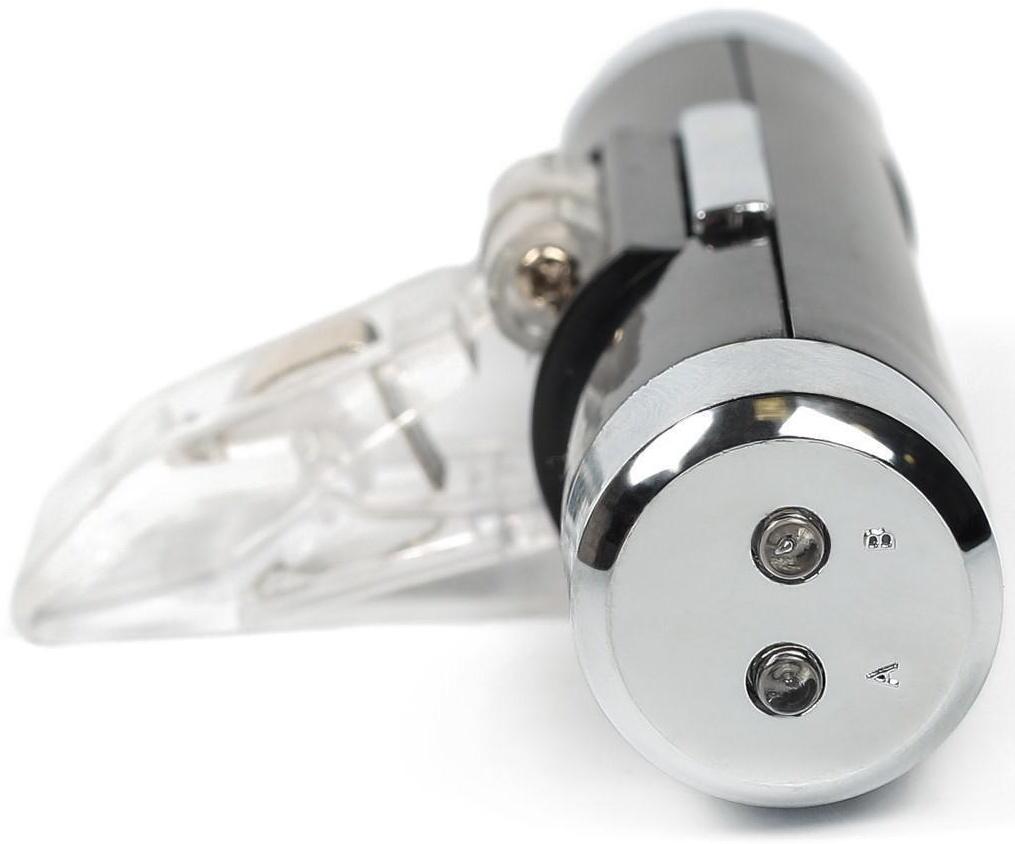 Часы-термометр автомобильные в дефлектор