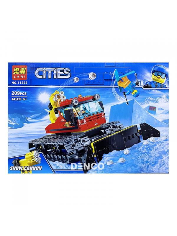 Конструктор LARI «Снегоуборочная машина» 11222 (City 60222) 209 деталей