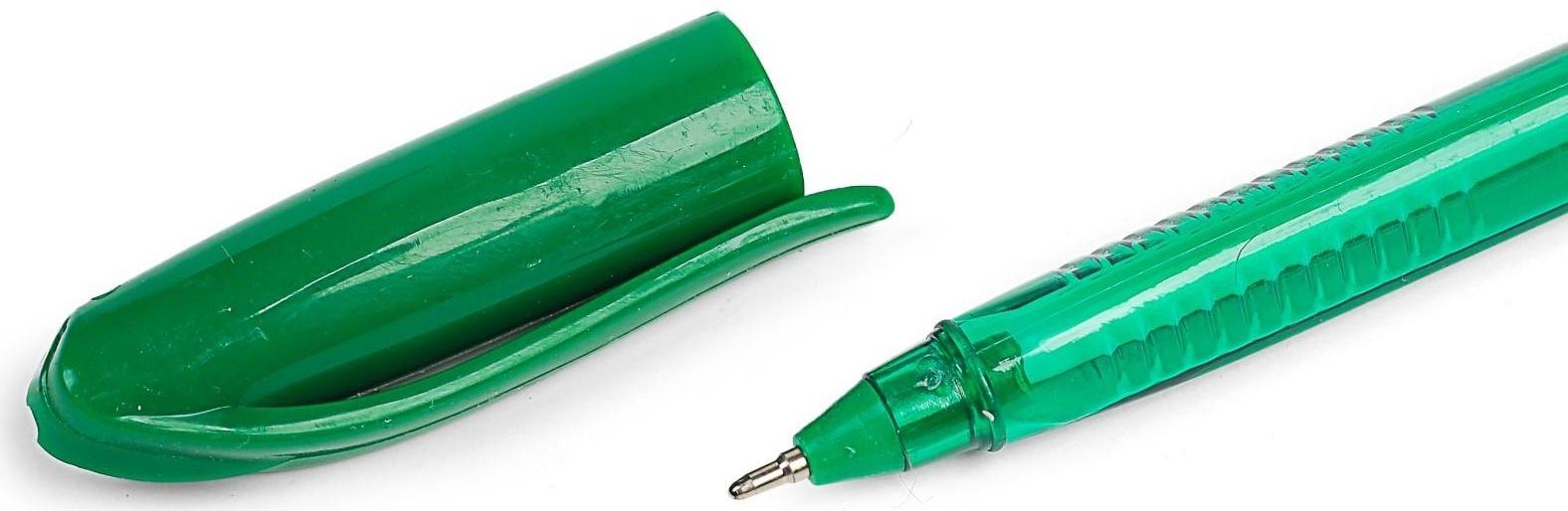 Ручка шариковая, 1.0 мм, корпус тонированный в цвет стержня, МИКС