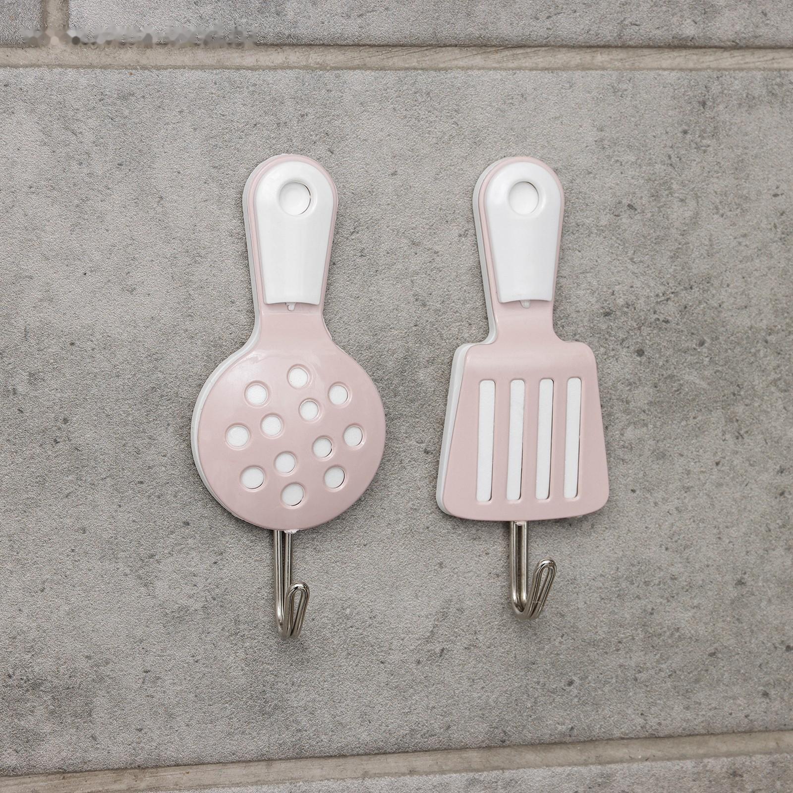 Крючок на липучке «Кухня», 2 шт, цвет МИКС