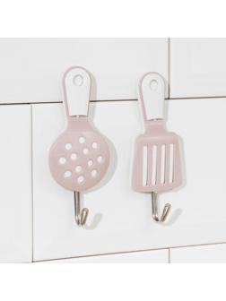 Крючок на липучке «Кухня», 2 шт, цвет МИКС