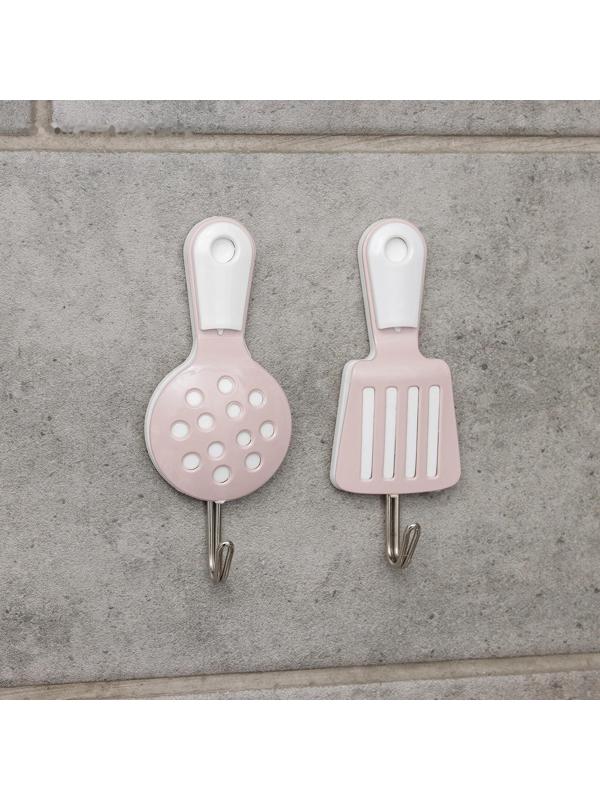 Крючок на липучке «Кухня», 2 шт, цвет МИКС