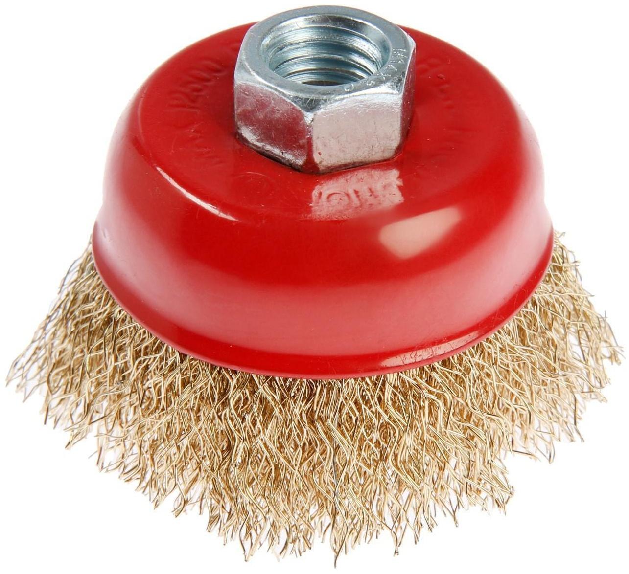 Щетка металлическая для УШМ ЛОМ, 