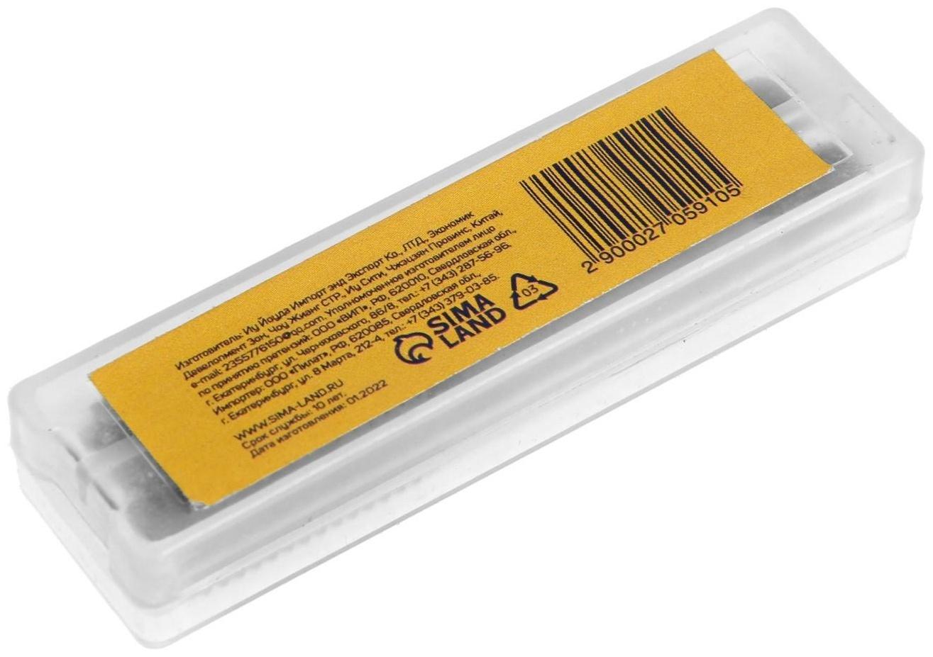 Метчики метрические ручные ТУНДРА, М10 х 1.5 мм, комплект из 2 шт.