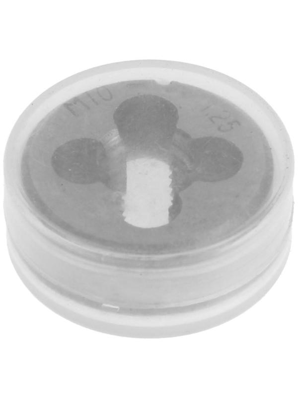 Плашка метрическая ТУНДРА, М10 х 1.25 мм