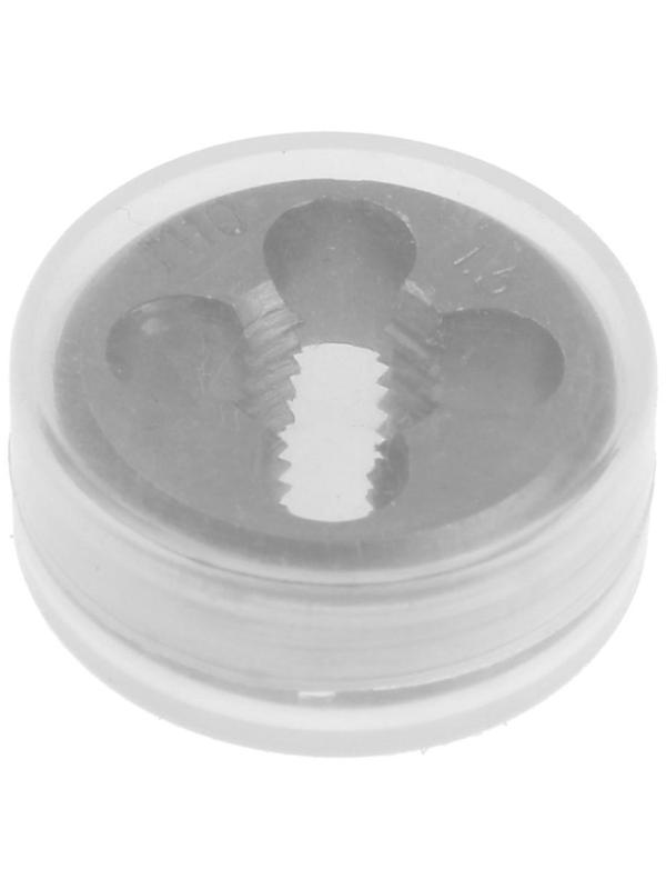 Плашка метрическая ТУНДРА, М10 х 1.5 мм