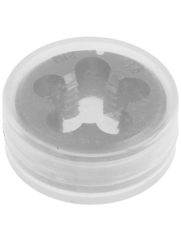 Плашка метрическая ТУНДРА, М12 х 1.5 мм