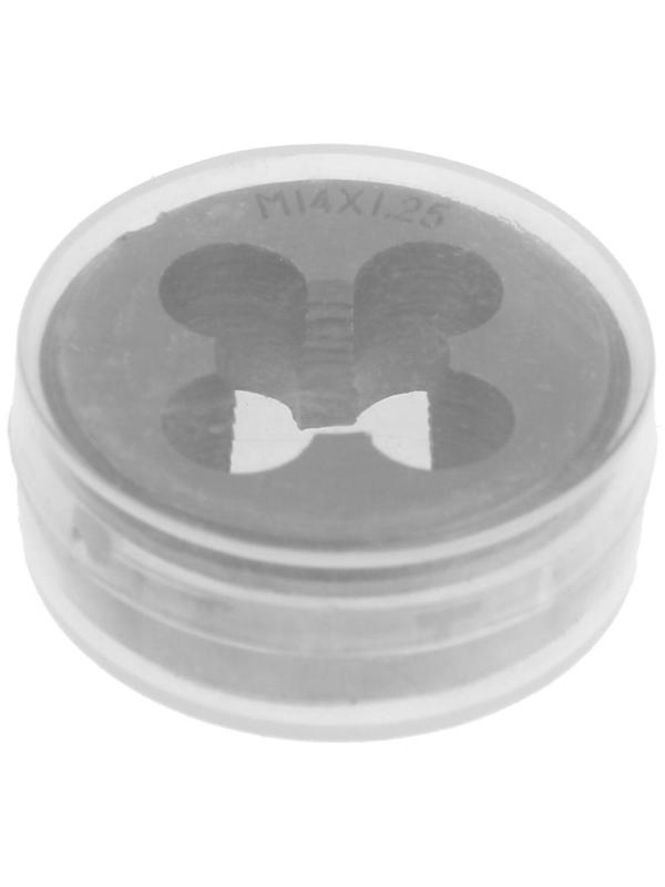 Плашка метрическая ТУНДРА, М14 х 1.25 мм