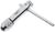 Вороток-трещотка для метчиков ТУНДРА, Т-образный, хромированный, М5 - М12