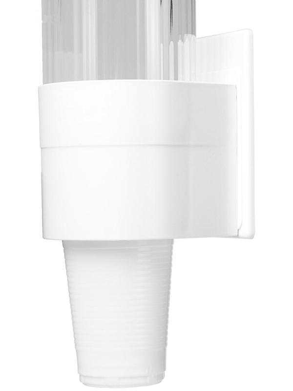 Стаканодержатель CH-1, крепление магнит, на 100 стаканчиков, белый