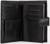 Портмоне на кнопке 3 в 1 для автодокументов и паспорта, 2 отдела, для карт, для монет, цвет чёрный