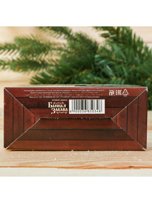 Соляной брикет для бани 