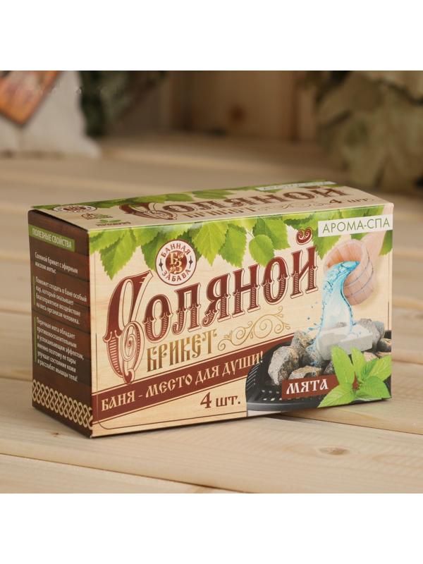 Соляной брикет для бани 