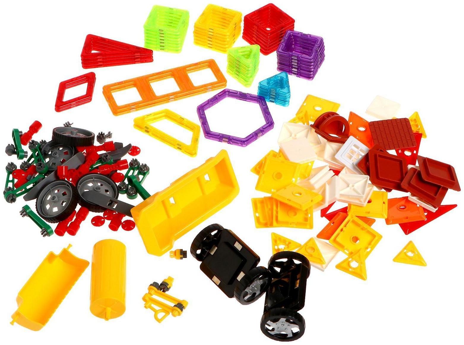 Конструктор магнитный «Магический магнит», 162 детали