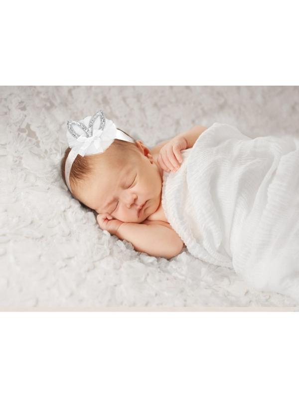 Подарочный набор «Наша малышка», комфортер+повязка