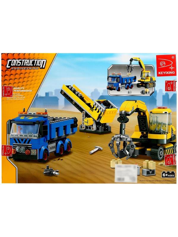 Конструктор «Строительная бригада», 494 детали