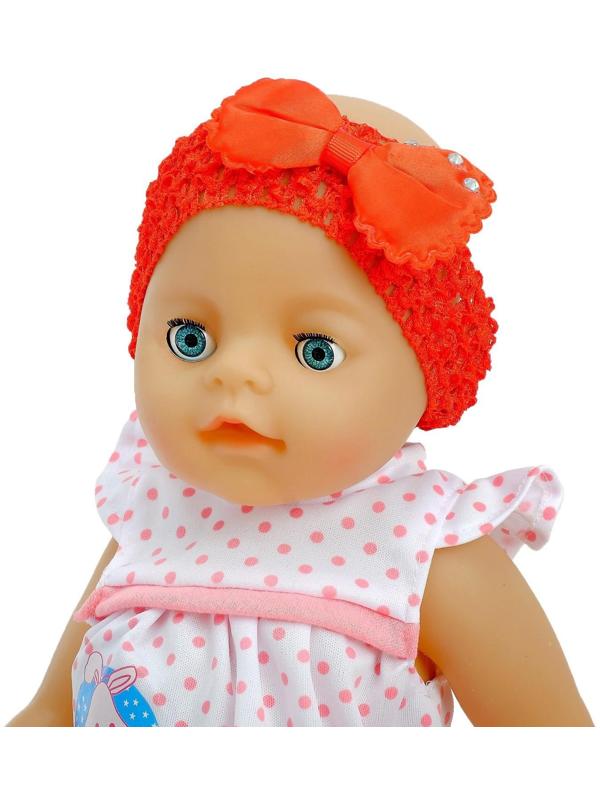 Одежда для пупса «Клубничка»: повязка и носочки