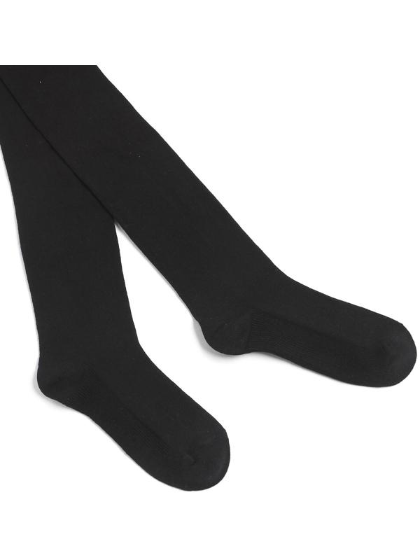 Колготки детские, цвет чёрный, рост 134-140