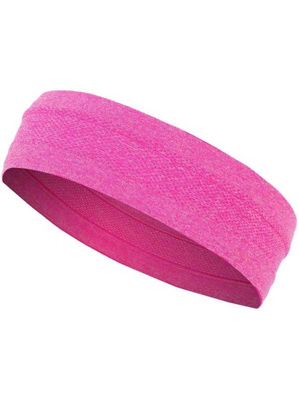 Повязка на голову, цвет розовый
