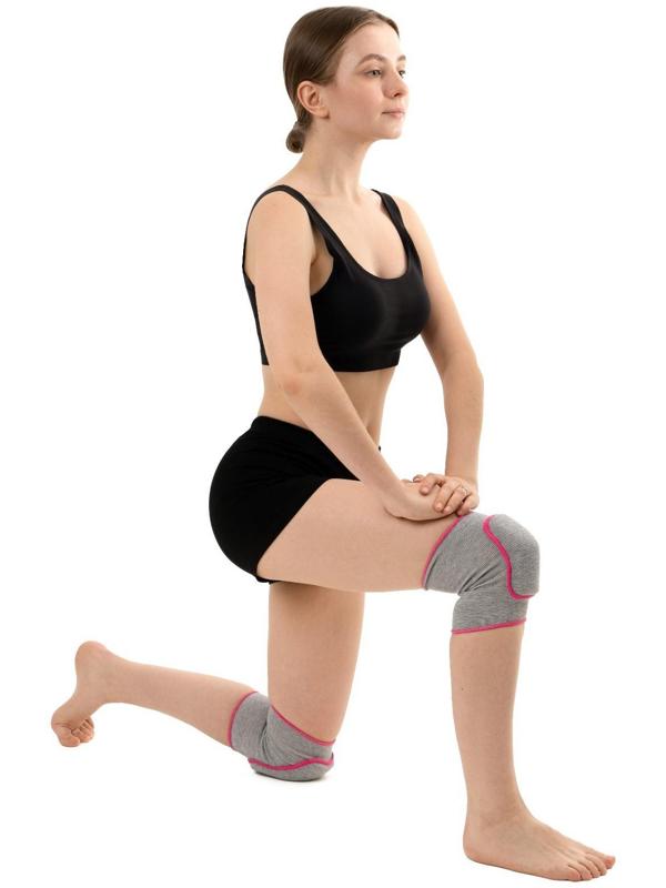 Наколенники детские, 5-8 лет, цвет серый