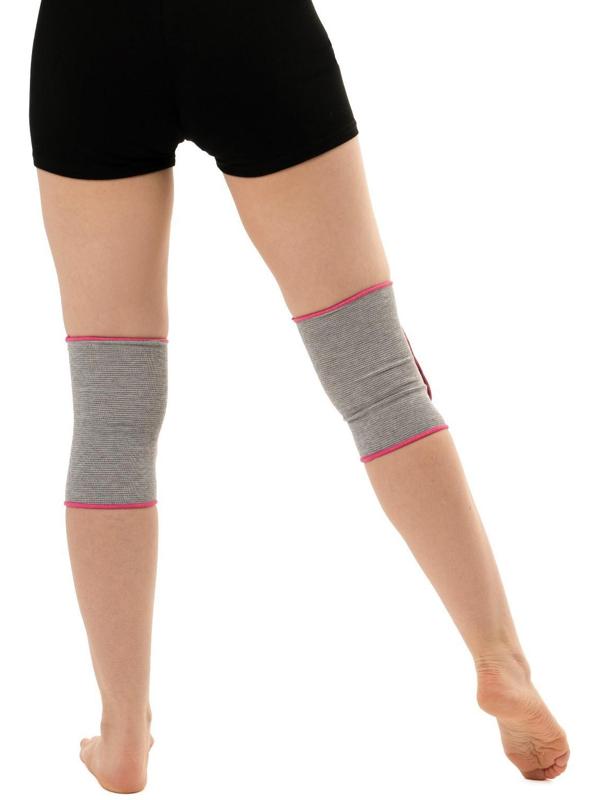 Наколенники детские, 5-8 лет, цвет серый