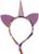 Карнавальный ободок «Единорог», с косичкой, цвет розовый