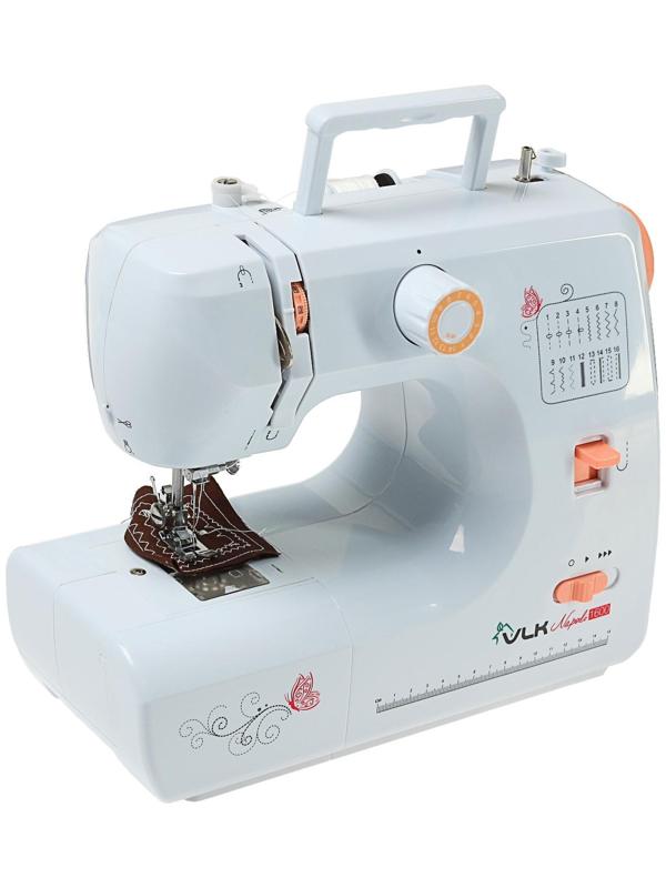 Швейная машина VLK Napoli 1600, 16 операций, полуавтомат, белая