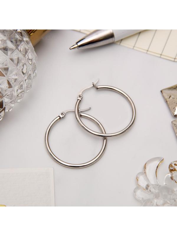 Серьги-кольца 