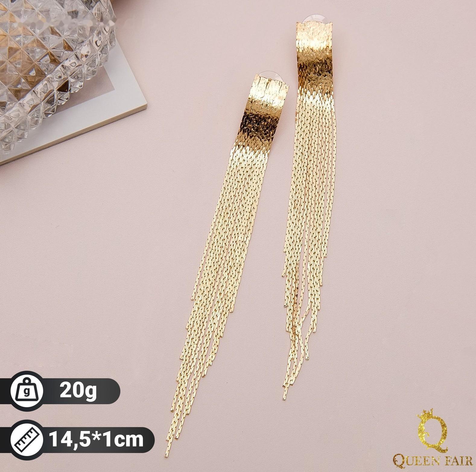 Серьги висячие 