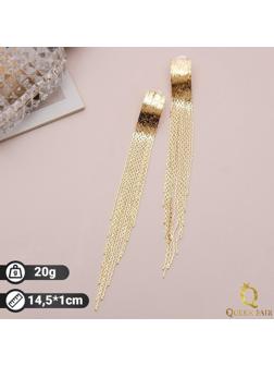 Серьги висячие 