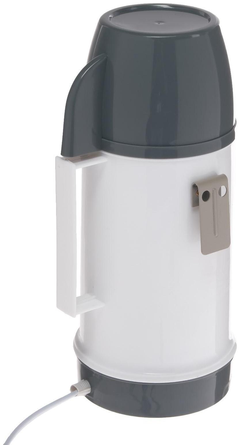 Чайник автомобильный Airline, 24 В, белый/серый, пластик