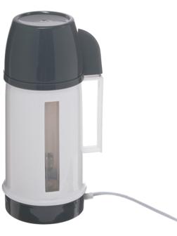Чайник автомобильный Airline, 24 В, белый/серый, пластик
